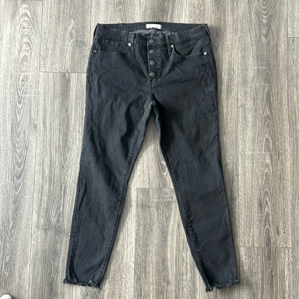 Madewell women’s jeans mid rise skinny 32